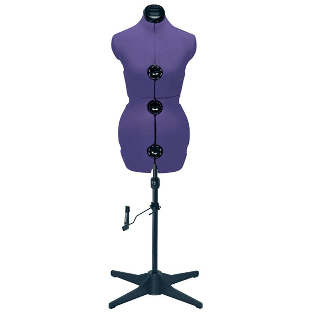 Mannequin de couture réglable Signature Violet – 32 à 54 (Tailles XS à L)