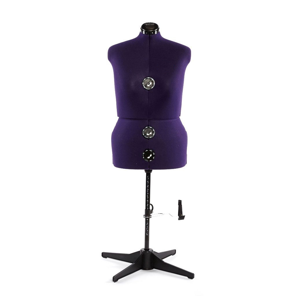 Mannequin de couture réglable Signature Violet – 32 à 54 (Tailles XS à L)