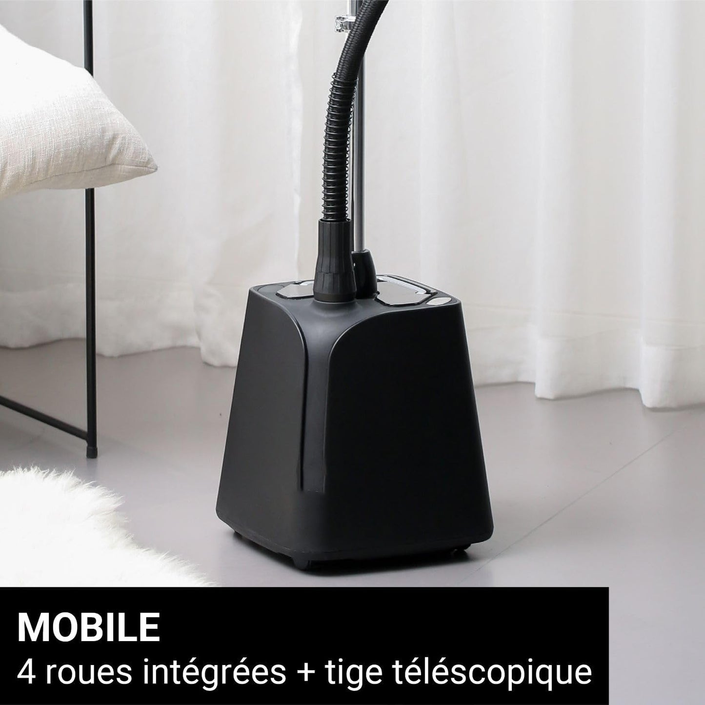 Défroisseur Vapeur Steam Care - 1800W, Vapeur Continue & Réservoir 1,8L