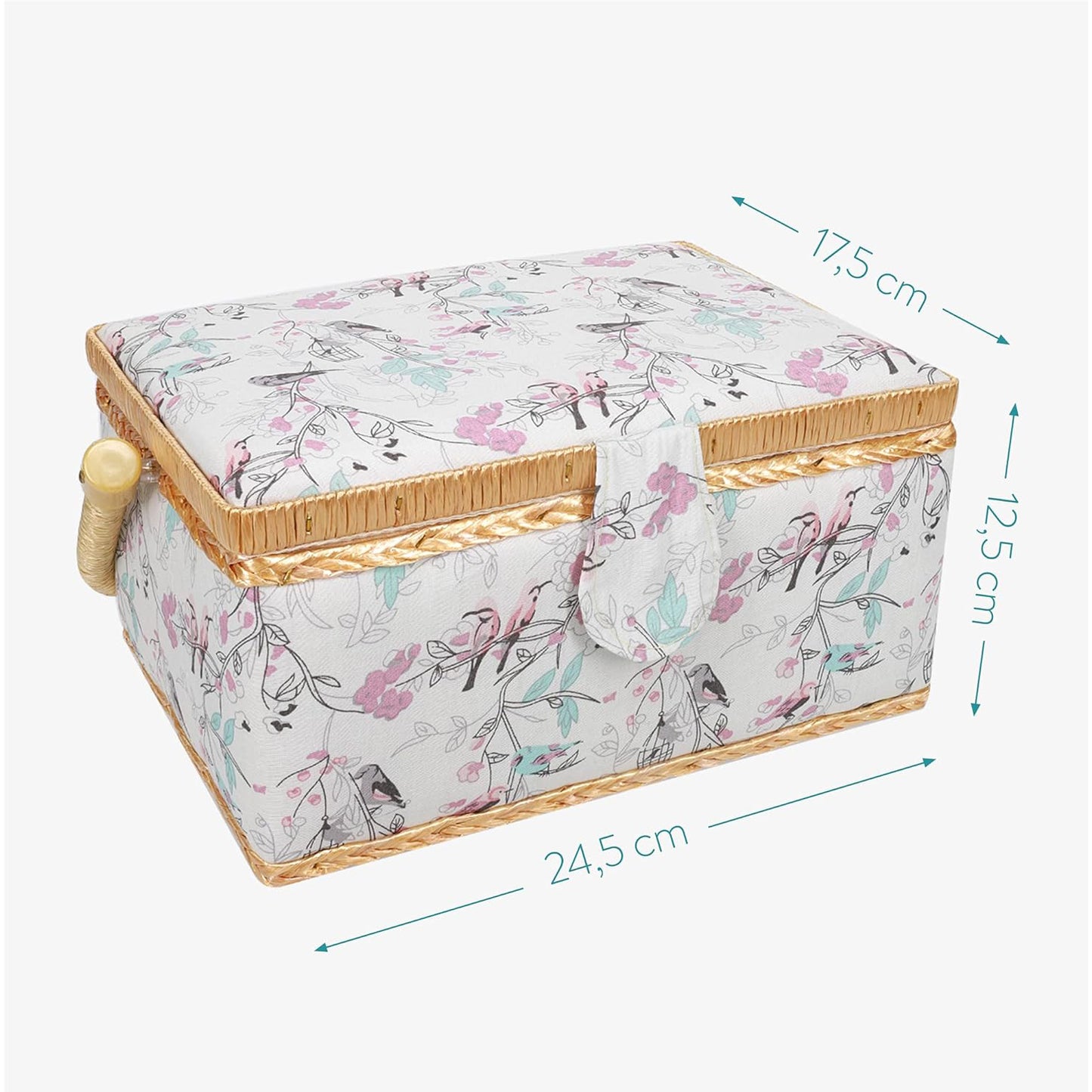 Boîte à Couture Complète – 76 Accessoires & Rangement Pratique