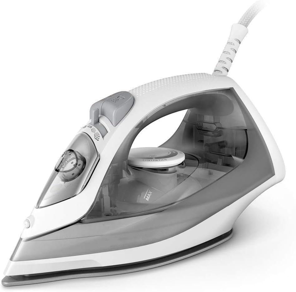 Fer à Repasser Vapeur 2000W - Effet Pressing 140g & Semelle Céramique