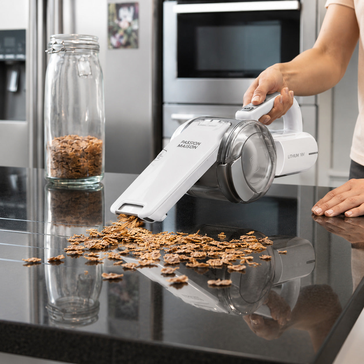Aspirateur à Main Sans Fil Flex – 18 V – Nez Pivotant 200° – Filtre Autonettoyant