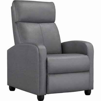 Fauteuil de Relaxation Inclinable Cosy – Similicuir – 3 Positions – Repose-pieds Intégré – 120 kg