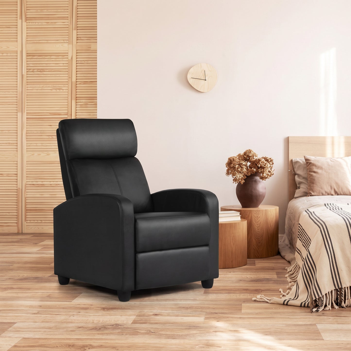 Fauteuil de Relaxation Inclinable Cosy – Similicuir – 3 Positions – Repose-pieds Intégré – 120 kg