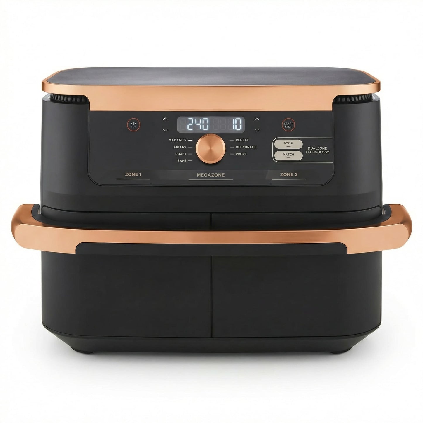 Friteuse Sans Huile Double Zone 10,4L – Air Fryer avec Séparateur Amovible