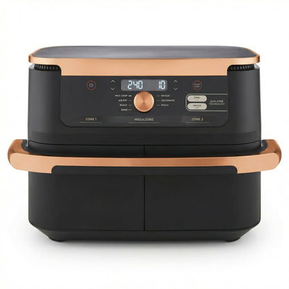 Friteuse Sans Huile Double Zone 10,4L – Air Fryer avec Séparateur Amovible