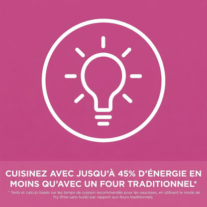 Friteuse Sans Huile Double Zone 10,4L – Air Fryer avec Séparateur Amovible