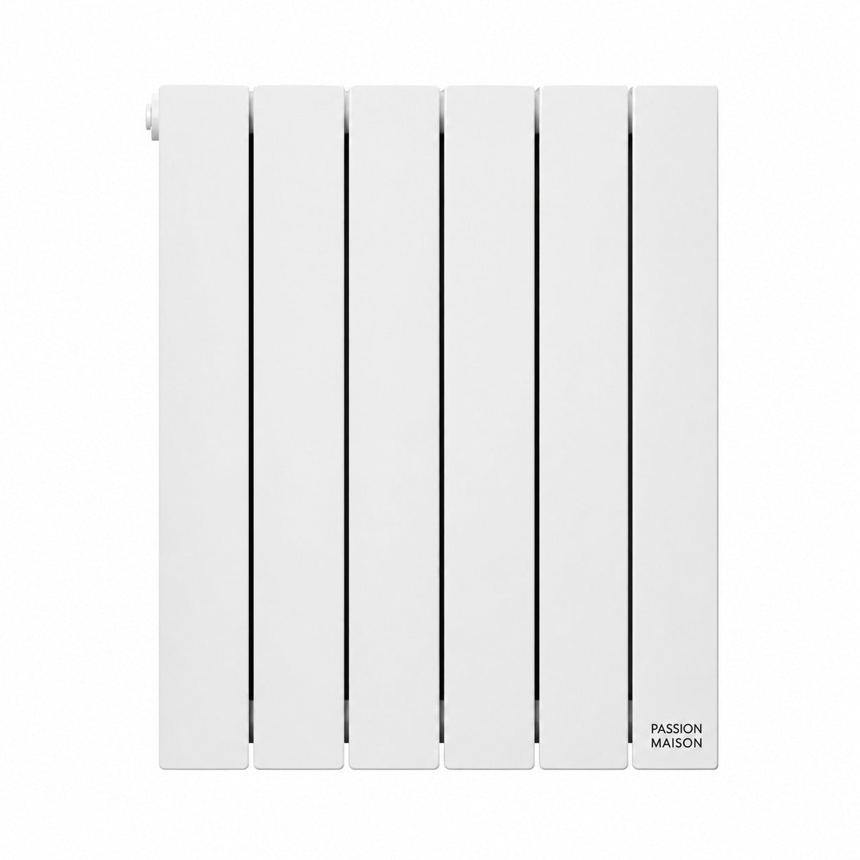 Radiateur Électrique Passion Maison Flow 1000 W – Inertie Fluide – Horizontal Blanc
